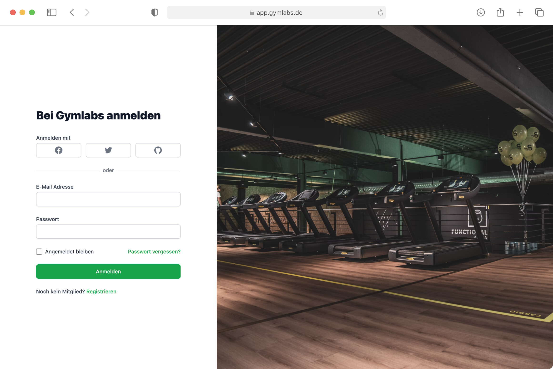 gymlabs webapp